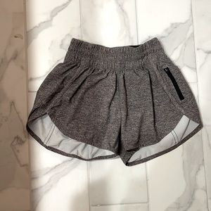 grey lululemon shorts